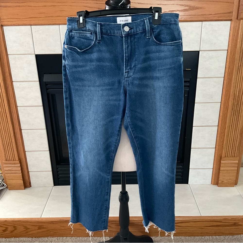 EUC Frame Le High Straight Jeans, Women’s Sz 30